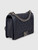 Chanel Vintage Navy Leather Studded Boy Bag