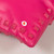 Valentino Garavani Pink Studded Leather Clutch