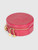 Chanel 2018 Burgundy Leather CC Round As Earth Bag