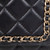 Chanel 2019 Black Leather Wallet on Chain