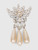 Gucci Crystal & Faux Pearl Brooch