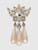 Gucci Crystal & Faux Pearl Brooch