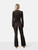 Nadine Merabi Black Sequinned Jumpsuit