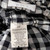 DÔEN Black & White Marilyn Gingham Rizzo Dress