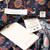 DÔEN Floral Silk Neck Tie Blouse