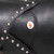 Givenchy Black Leather Studded Loafers