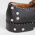 Givenchy Black Leather Studded Loafers