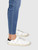 Saint Laurent White Leather Star Trainers