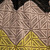 BCBG Max Azria Backless Chevron Pattern Dress