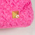 Valentino Garavani Pink Roman Stud Knit Top Handle Bag