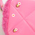 Valentino Garavani Pink Roman Stud Knit Top Handle Bag