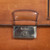 Berluti Brown Leather Briefcase Clutch