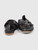Miu Miu Black Leather Buckled Ballerina Shoes
