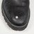 Céline Black Leather Chelsea Logo Tab Boots