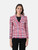 MSGM Checkered Tweed Blazer