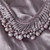 Valentino Garavani Purple Embellished Neckline Blouse