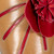 Jimmy Choo Beige & Red Leather Floral Sling Back Heels