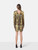 Kenzo Gold Abstract Pattern Dress