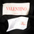 Valentino Garavani Black Silk Pleated Maxi Cape Dress