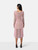 Self-Portrait Self Portrait x Christopher Kane Pink Lace Ruffle Midi Dress