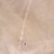 Isabel Marant Pink Katici Puffed Sleeve Voile Maxi Dress