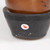 Ganni Brown Leather Embroidered Western Boots
