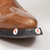 Ganni Brown Leather Embroidered Western Boots