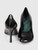 Burberry Black Patent Leather Baby Pumps