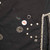 Isabel Marant Black Belila Embellished Padded Dress