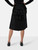 Marni Black Ruffled Knee Length Skirt