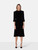 The Vampire's Wife Black Corduroy Midi Dress