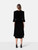 The Vampire's Wife Black Corduroy Midi Dress