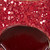 Jimmy Choo Red Glitter Platform Heels