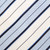 Ermenegildo Zegna Blue & White Striped Silk Tie
