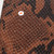 Saint Laurent Vintage Brown Leather Snake Embossed Bag