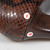 Saint Laurent Vintage Brown Leather Snake Emboss Pumps