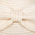 Marie Mercie Beige Straw Pointed Bow Hat