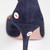 Aquazzura Navy Suede Cut Out Heels
