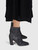 Jimmy Choo Black Glitter Ankle Boots