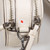 Tory Burch Ecru Leather Miller Mini Crossbody Bag