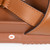 Gucci Brown Leather GG Cutout Sandals