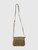 Saint Laurent Green Suede LouLou Crossbody Bag