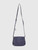 Saint Laurent Navy Suede Loulou Crossbody Bag