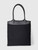 Gabriela Hearst Black Leather Trim Long Tote Bag