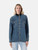 Blazé Milano Blue Denim Corduroy Collar Jacket