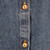 Blazé Milano Blue Denim Corduroy Collar Jacket