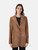 Max Mara Brown Suede Blazer