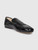 Khaite Black Leather Alessia Crinkled Loafers