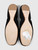The Row Black Gemma Suede Ballet Flats