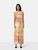 Loro Piana Yellow & Pink Maxi Dress